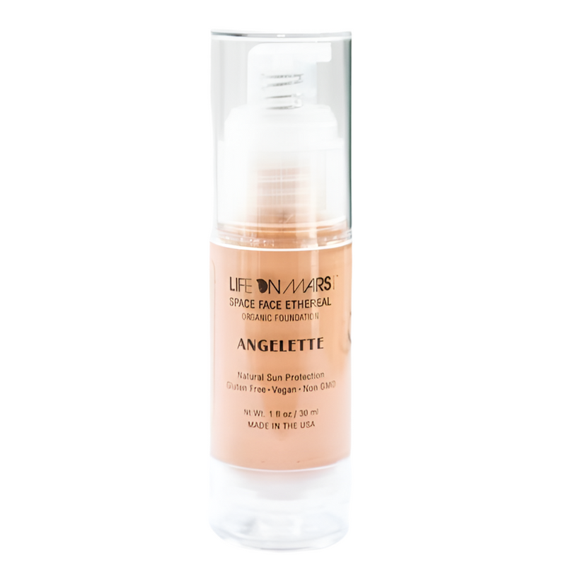 Space Face Ethereal Organic Liquid Foundation – Angelette