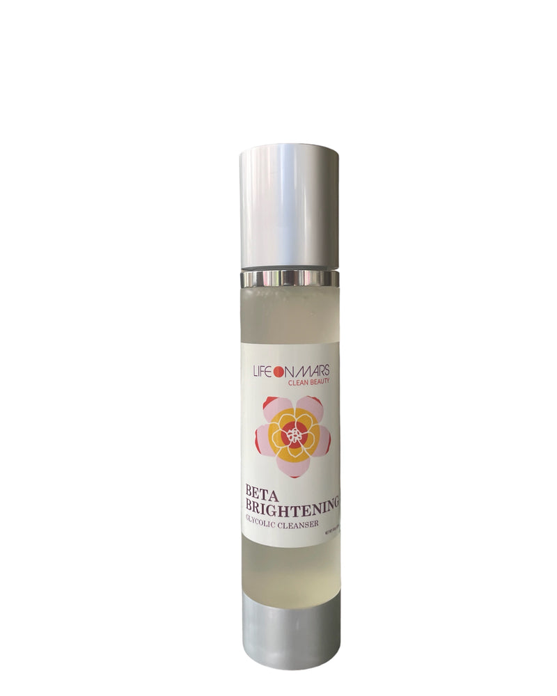 Beta Brightening Cleanser – Glycolic Treatment Cleanser for  All Skins- 4 oz. Airless Pump