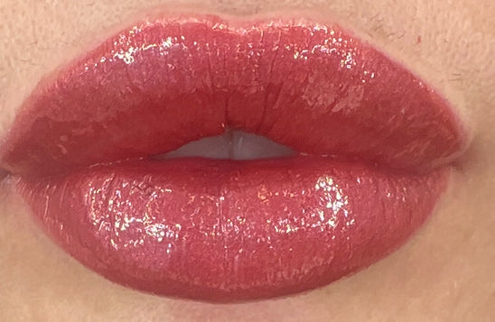 Blazer– Warm Metallic  Red Lip Paint