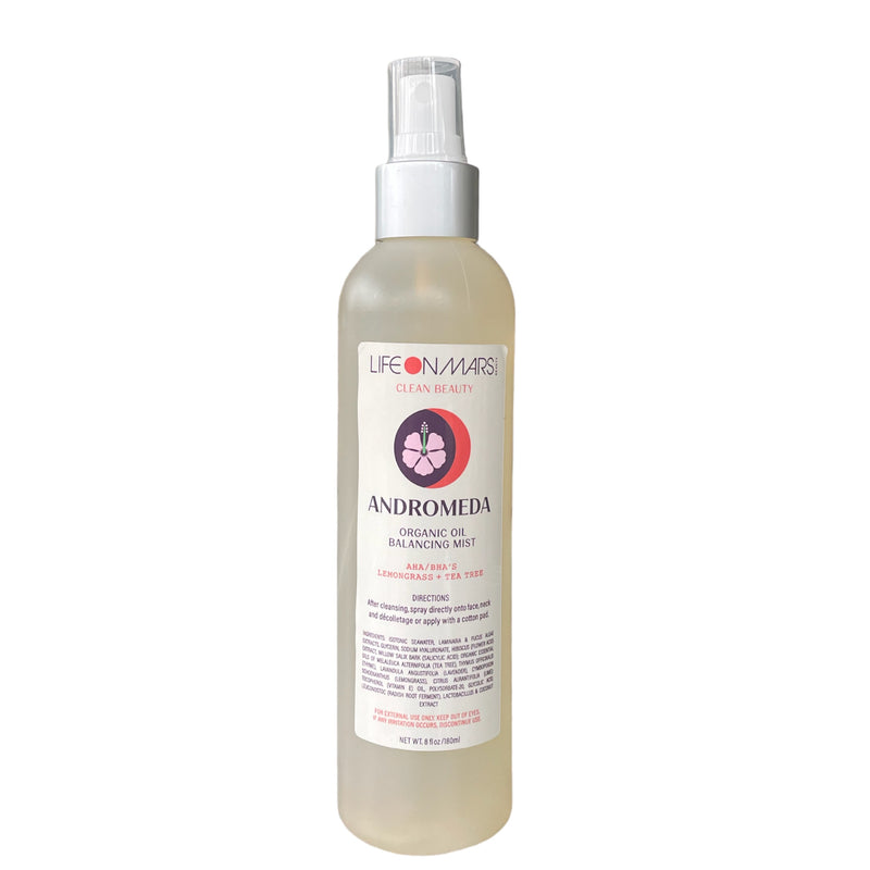 Andromeda Organic Oil Control Mist – Ideal for Normal to Oily Skin Types