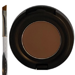 Where Theres Taupe Theres Hope Organic Brow Pomade In Medium Taupe #2 with Eyebrow Brush