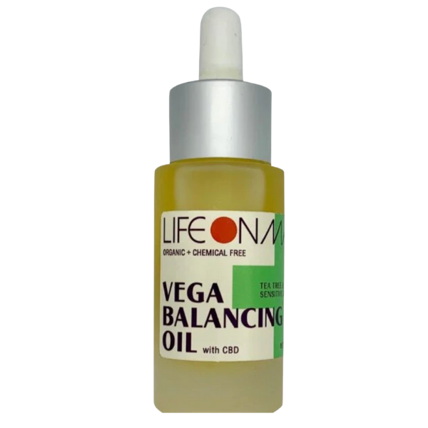Organic Vega Balancing Facial Oil with Anti- Inflammatory CBD