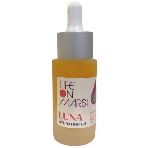 Organic Luna Hydrating Facial Oil with Astaxanthin- Ideal for Dry Skin Types
