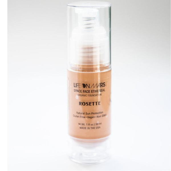 Space Face Ethereal Organic Liquid Foundation – Rosette